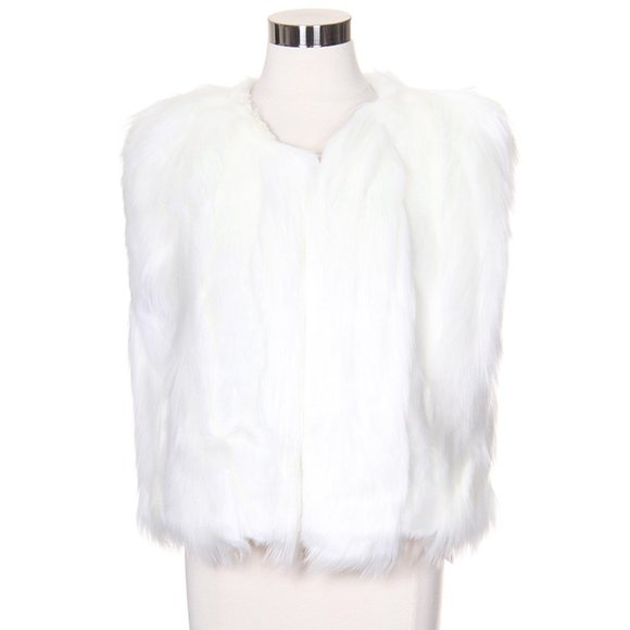CODE22 Faux Fur Soft Vest - Picture 1 of 4